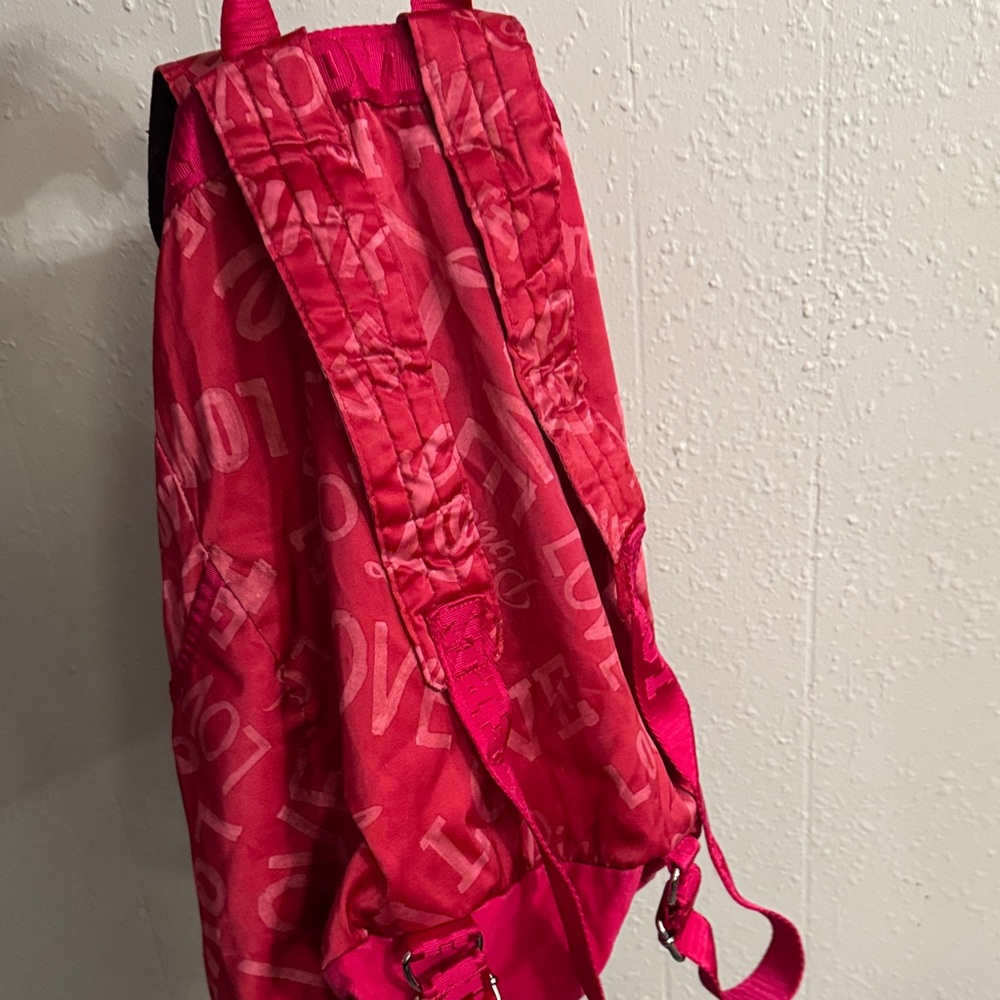 PINK Victoria's Secret Vibrant Pink Backpack - Picture 10 of 11
